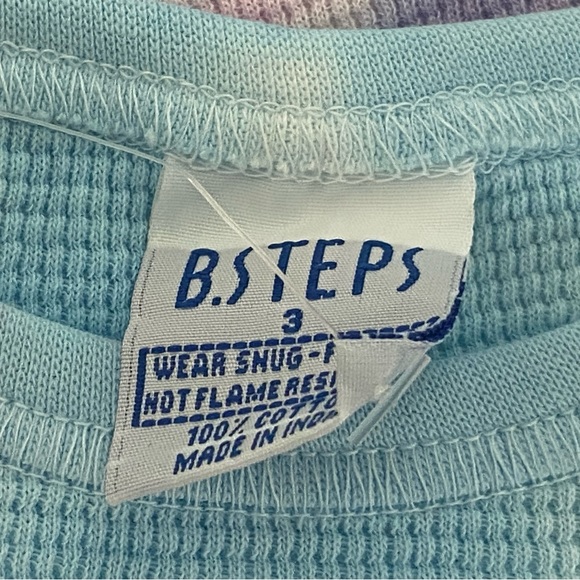 BSteps Baby Steps Girls Tie Dye Pajamas - 2 Pairs - Size 3 Years - Picture 3 of 3